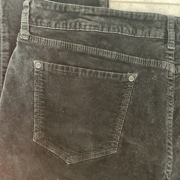 NYDJ slim stretchy black corduroy velvet lift tuck technology leggings size 16 - Picture 5 of 14